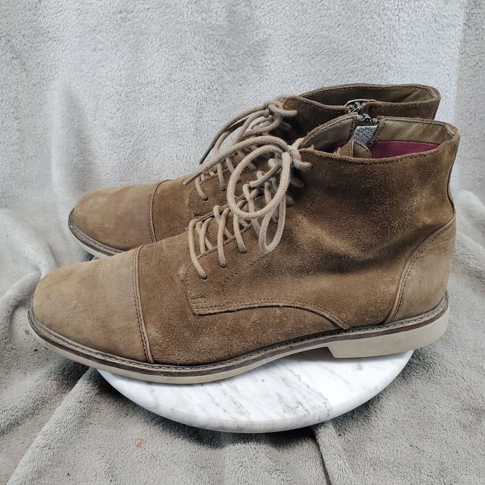Mark Nason Shoes Mens Size 12 Brown Leather Desert Bennson Chukka Boots